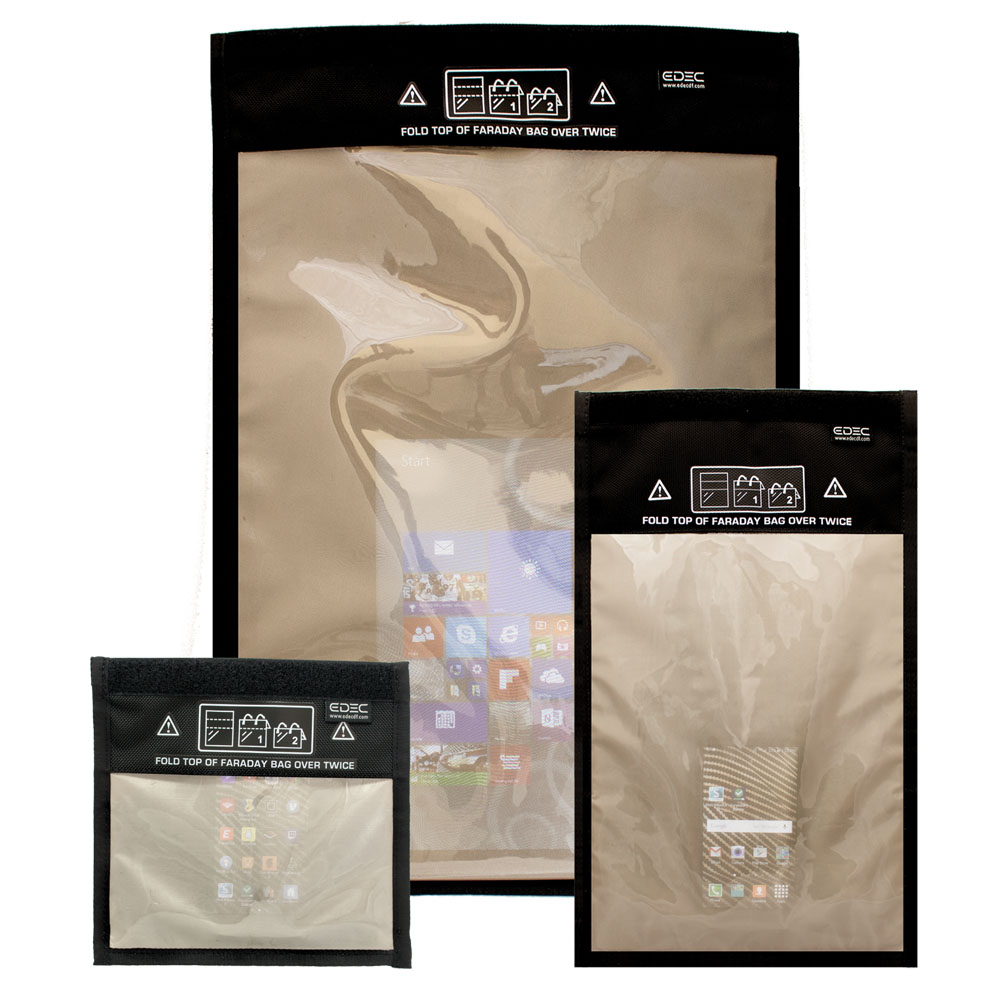 AVAIL Forensics Disposable Faraday Bags - with Label - Large - 10