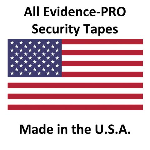 Seal-It™ Heavy Gauge Flat Masking Tape Red Do Not Open Evidence