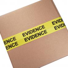 2" Evidence Sealing Tape - Yellow/Black