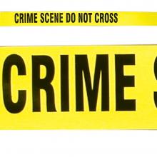 Crime Scene Do Not Cross Barrier Tape