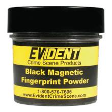 Black Magnetic Fingerprint Powder - 2 oz. wide