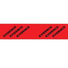 Red Evidence-PRO Security Tape w/ Diagonal Print - 24 pack