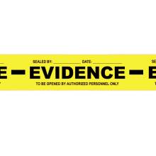 Yellow Evidence-PRO Security Tape - Solid-Back