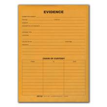 500 - 9" x 12" Evidence Envelopes