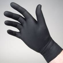 1,000 - Large Black Nitrile Gloves