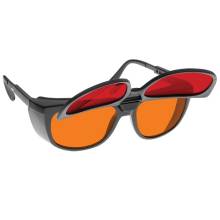 Flip-Up Goggle - Red/Orange