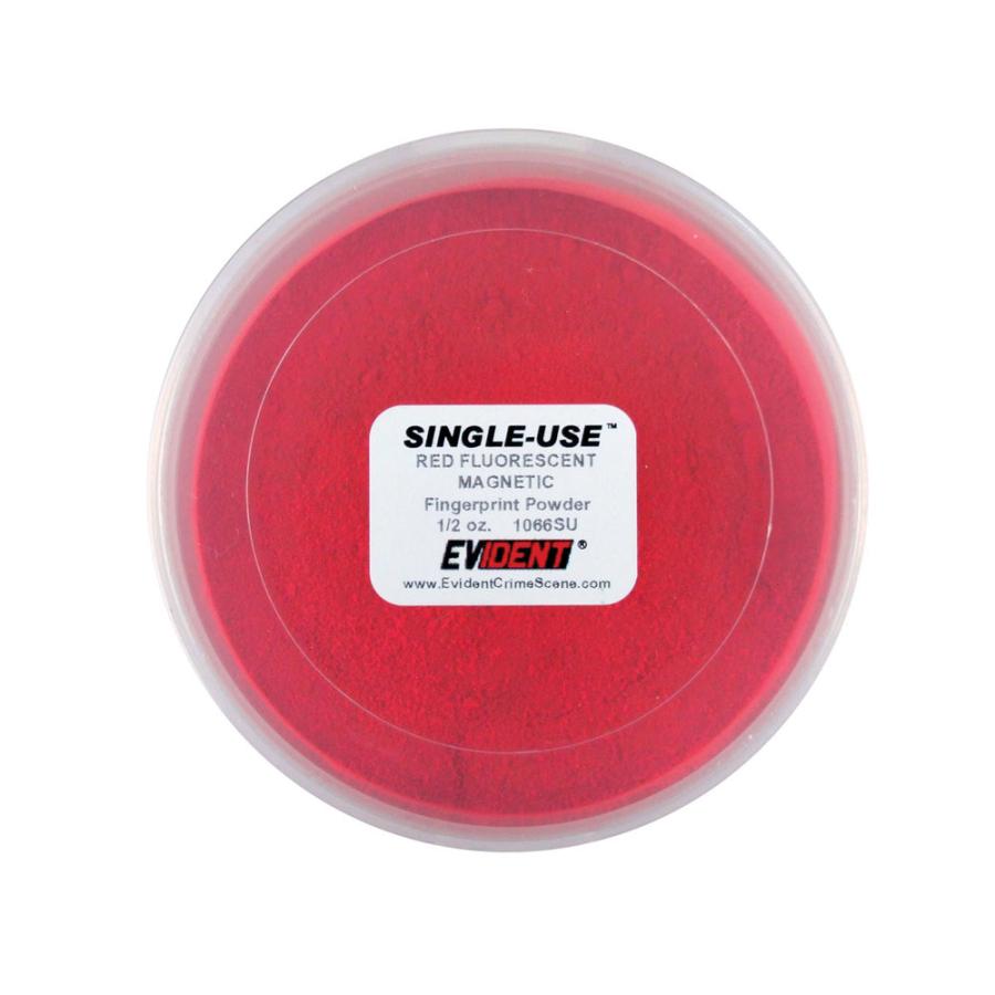 SINGLE-USE Red Fluorescent Magnetic - ½ oz.