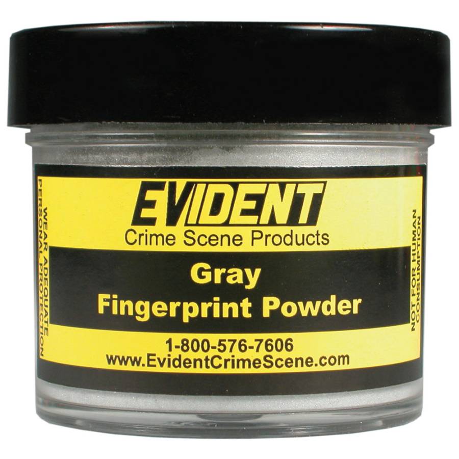 Gray Fingerprint Powder - 2 oz.
