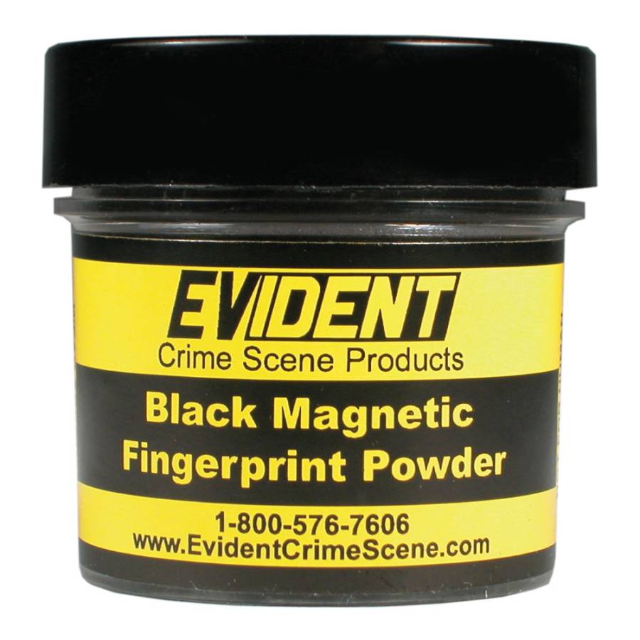 Black Magnetic Fingerprint Powder - 1 oz.