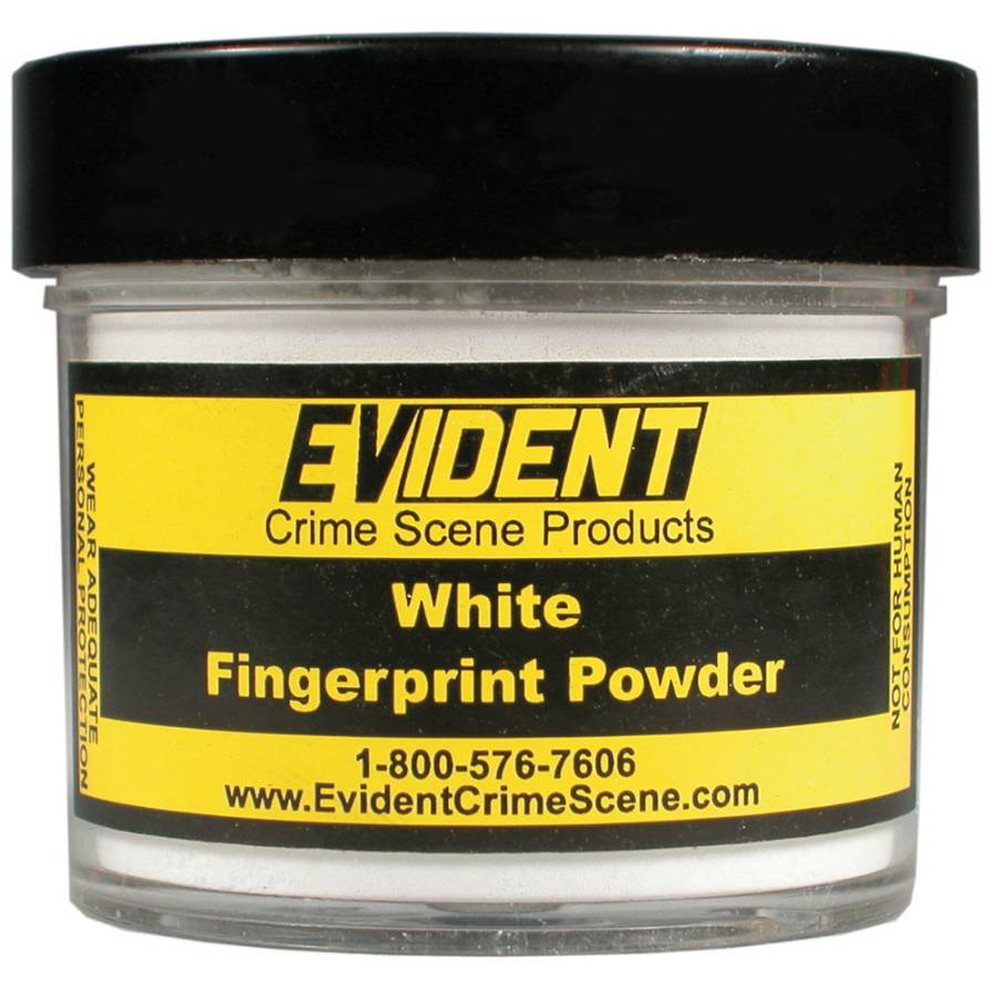White Fingerprint Powder - 2 oz. wide