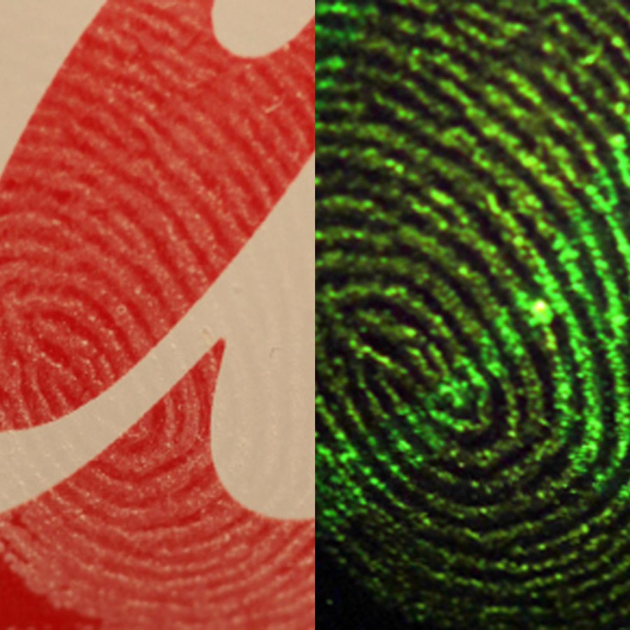 BVDA VISAS Infrared/Anti-Stokes Fluorescent Magnetic Fingerprint Powder