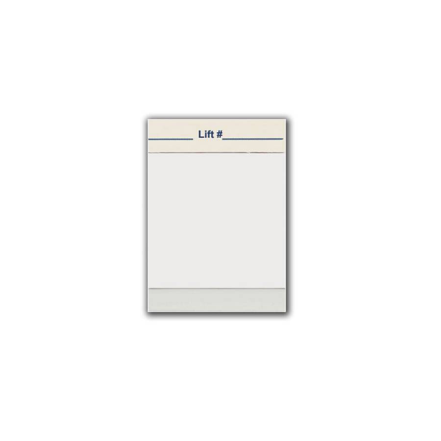 50 - 1½" x 2" White QuickLIFT Hinge Lifters