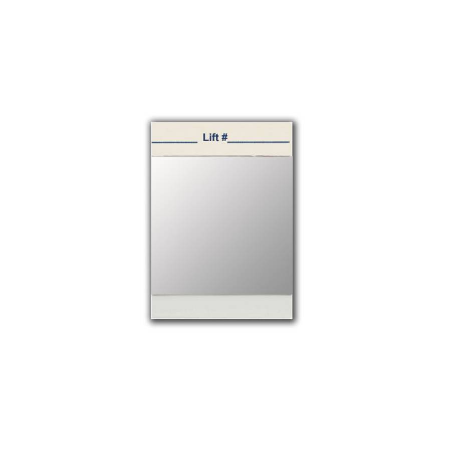 50 - 1½" x 2" Clear QuickLIFT Hinge Lifters