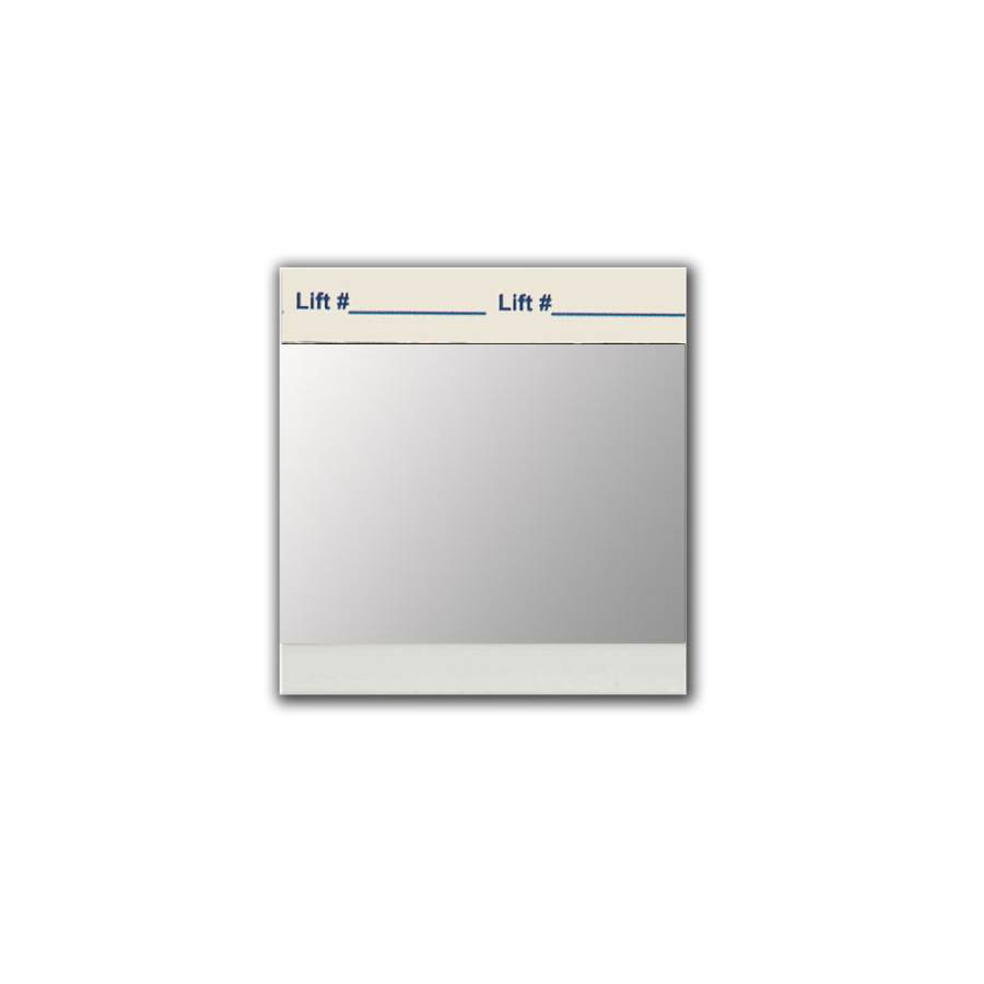 50 - 2" x 2" Clear QuickLIFT Hinge Lifters