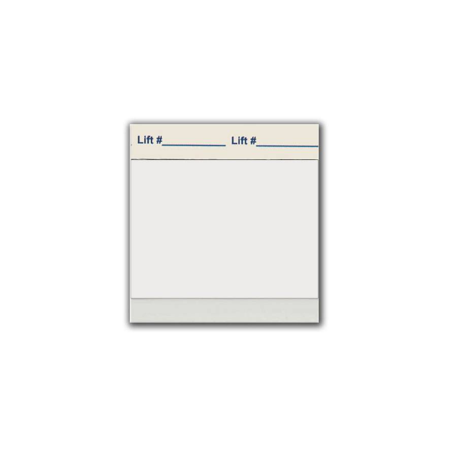 12 - 2" x 2" White QuickLIFT Hinge Lifters