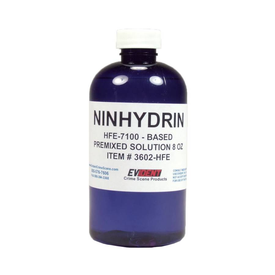 Ninhydrin Fingerprint Reagent - 8 oz. HFE-7100 premix