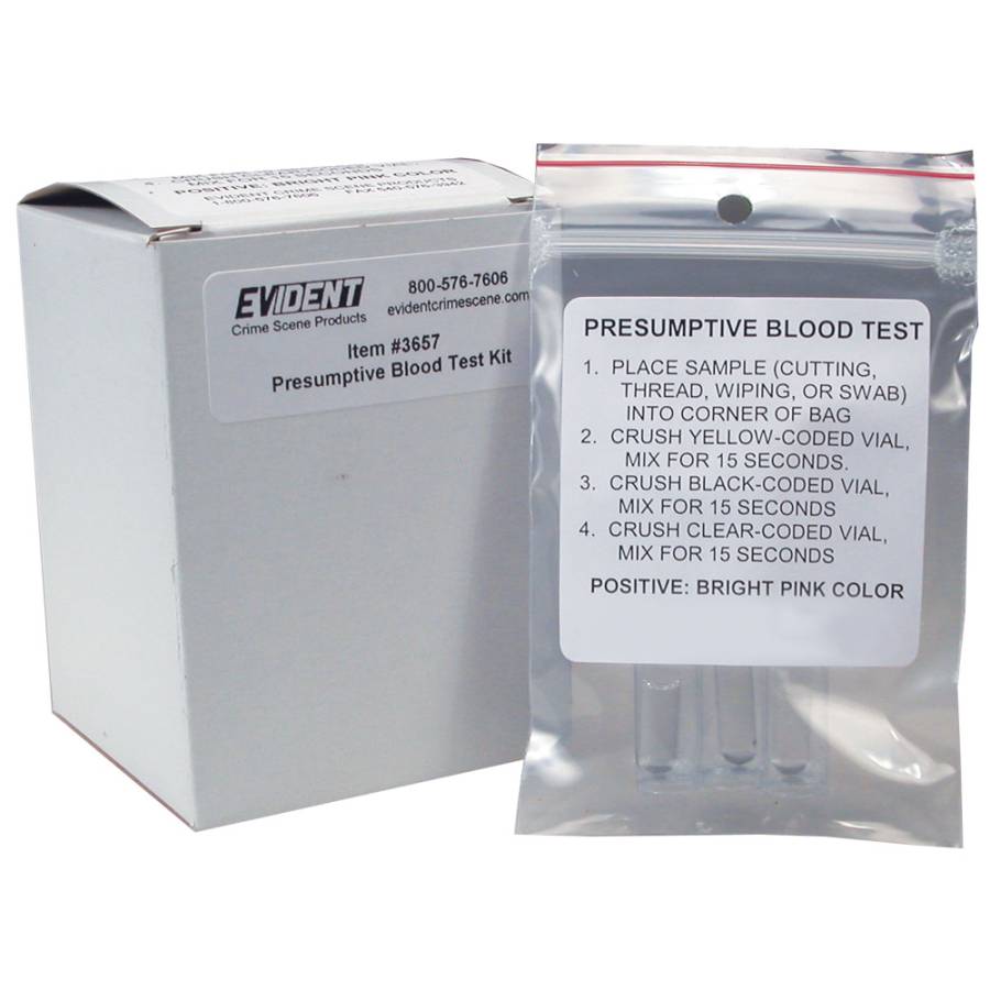 10 - Phenolphthalein Presumptive Blood Tests