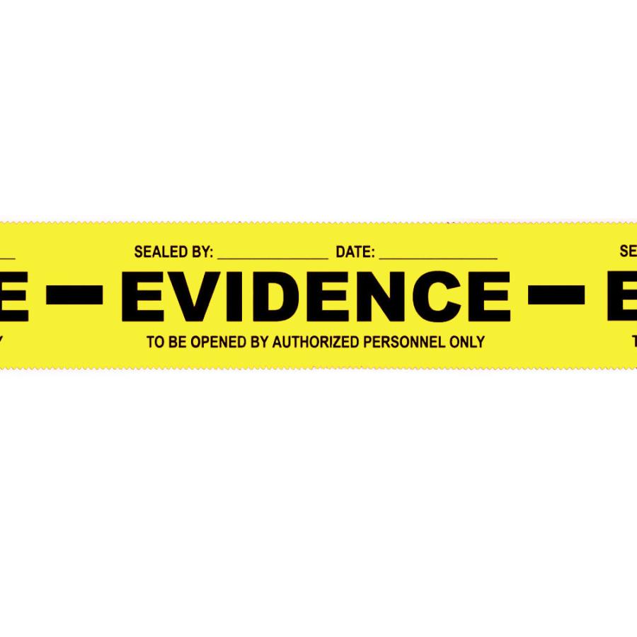 Yellow Evidence-PRO Security Tape