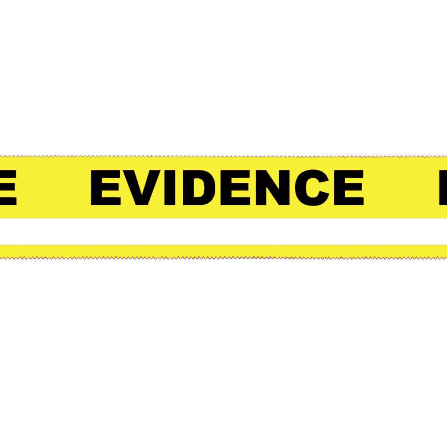 Yellow Evidence-PRO Security Tape w/ Writing Line