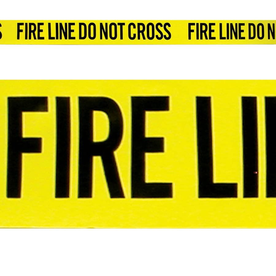 8 - Fire Line - Do Not Cross - bulk case