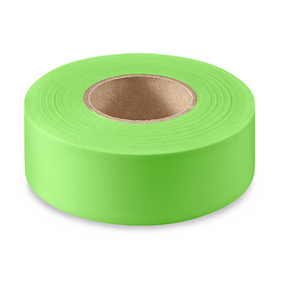 Fluorescent Green Flagging Tape