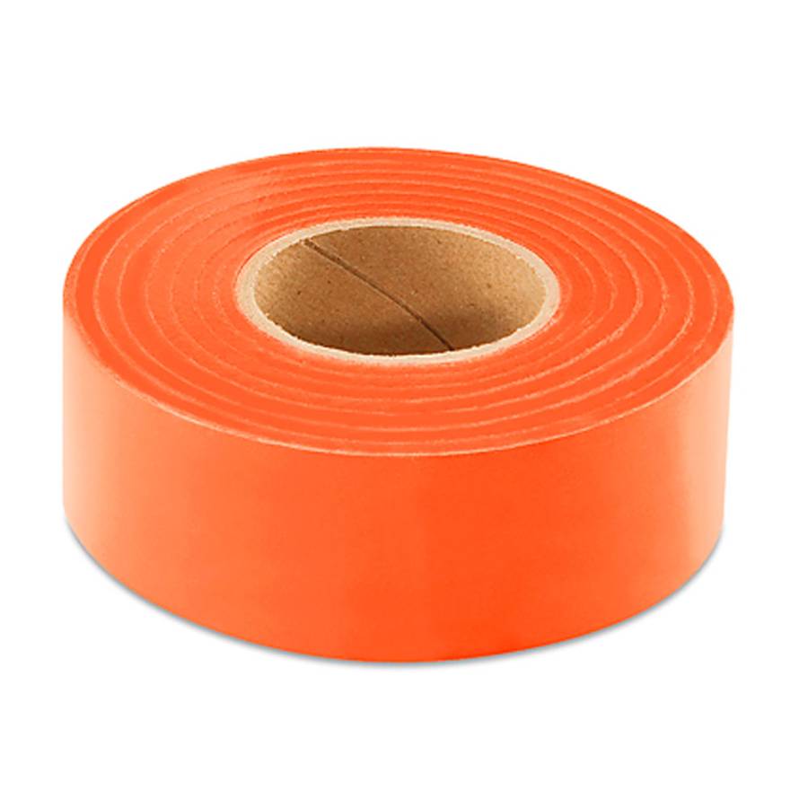 Fluorescent Orange Flagging Tape