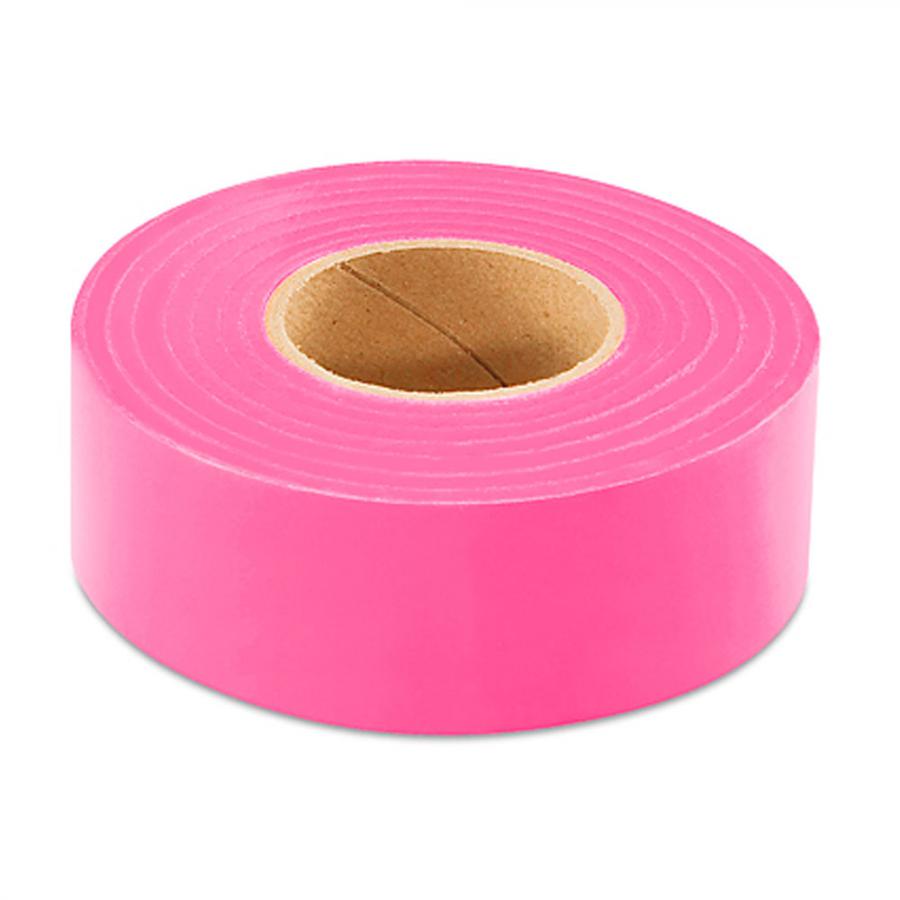 Fluorescent Pink Flagging Tape