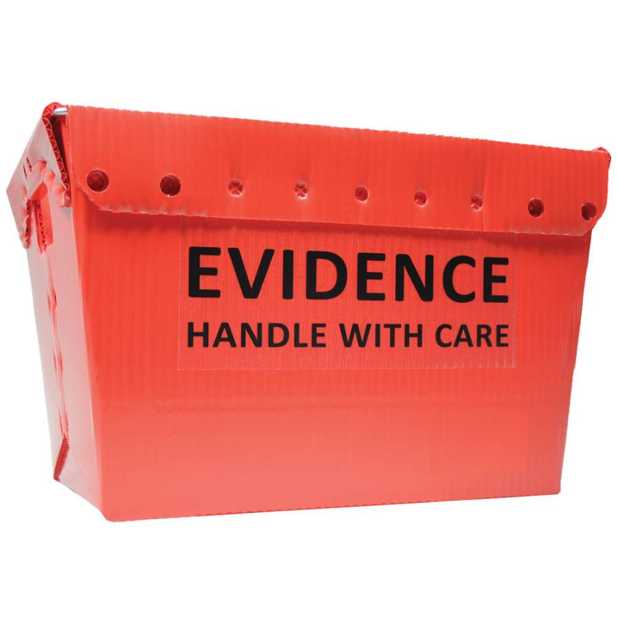 2 - Red Evidence Totes