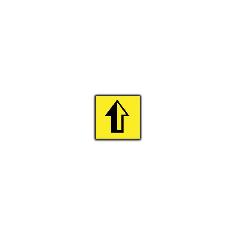 100 - Yellow Adhesive Arrows