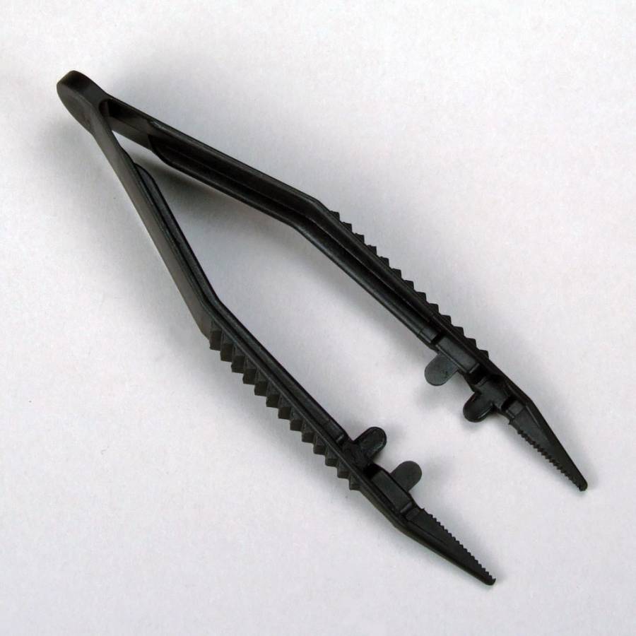 10 - Sterile Disposable Plastic Tweezers