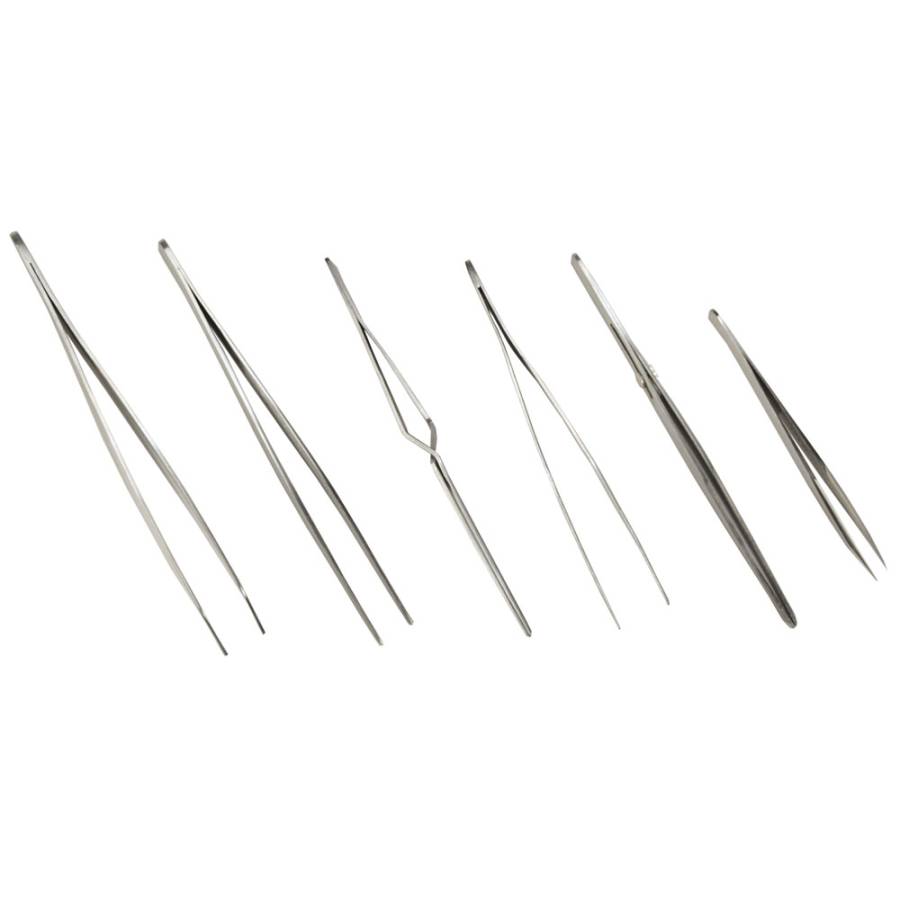 Stainless Steel Tweezer Set