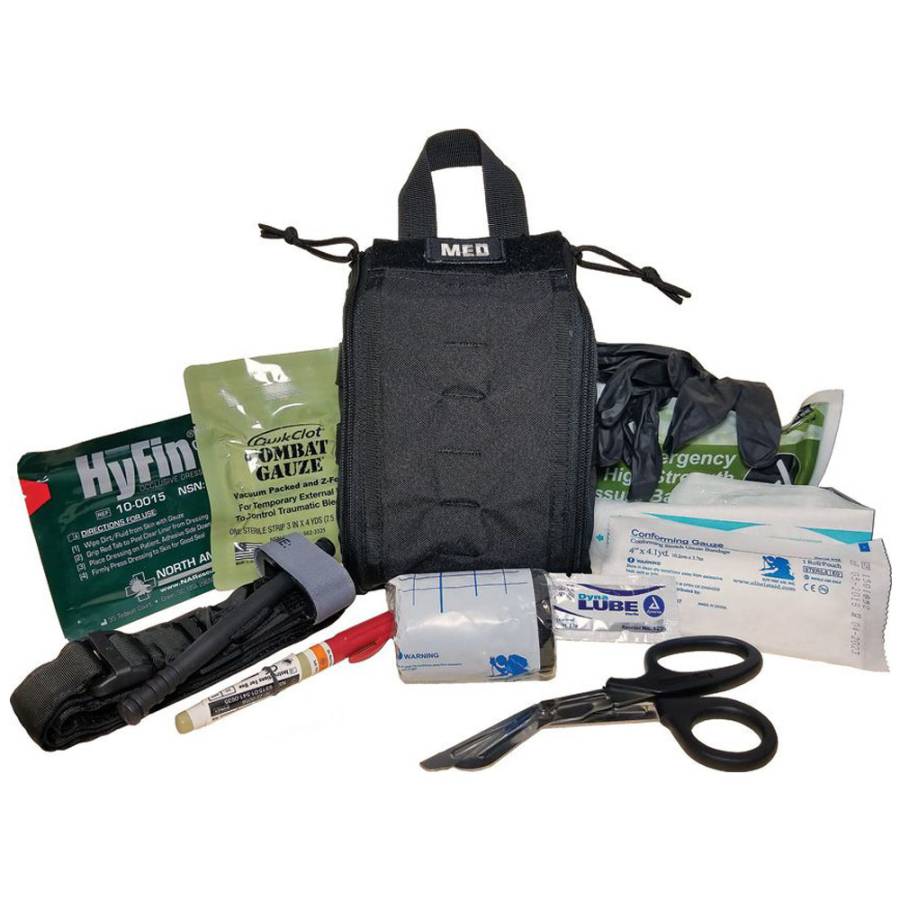 Patrol Trauma First Aid Kit - Black