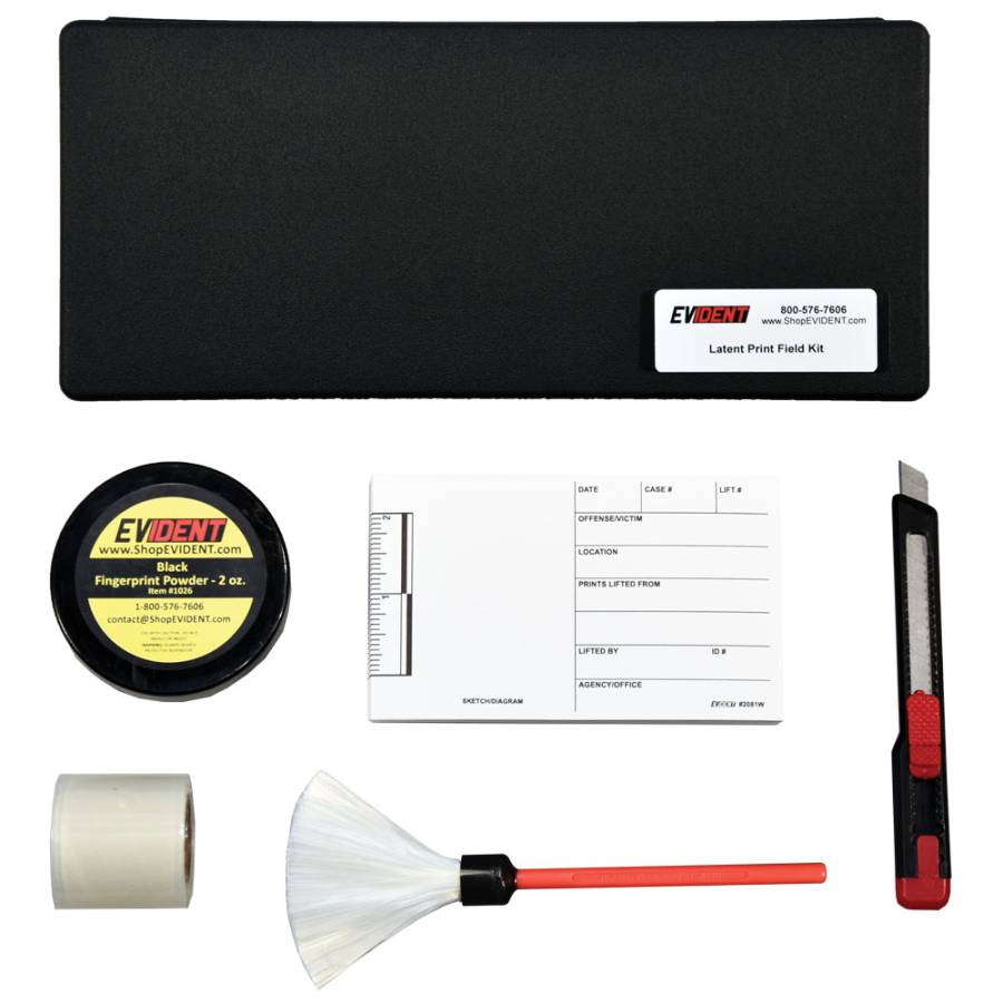 Patrol Latent Print Field Kit - Dual - 6 kits