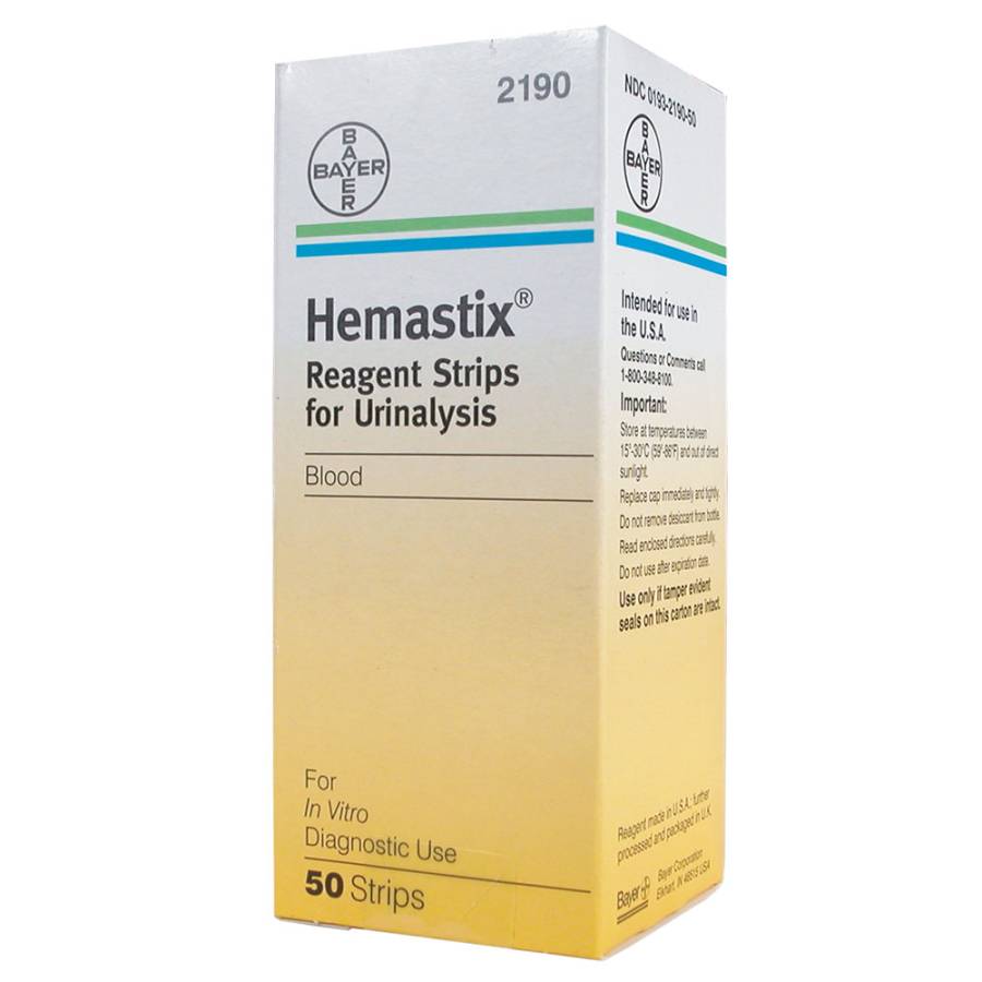 50 - Hemastix Blood Test Strips