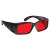 Retro Forensic Goggles - Red