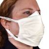 White Hanes Face Masks over the NIOSH N95 Respirators