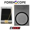 Latent Fingerprint on Cell Phone with the ForenScope Contactless Fingerprint System